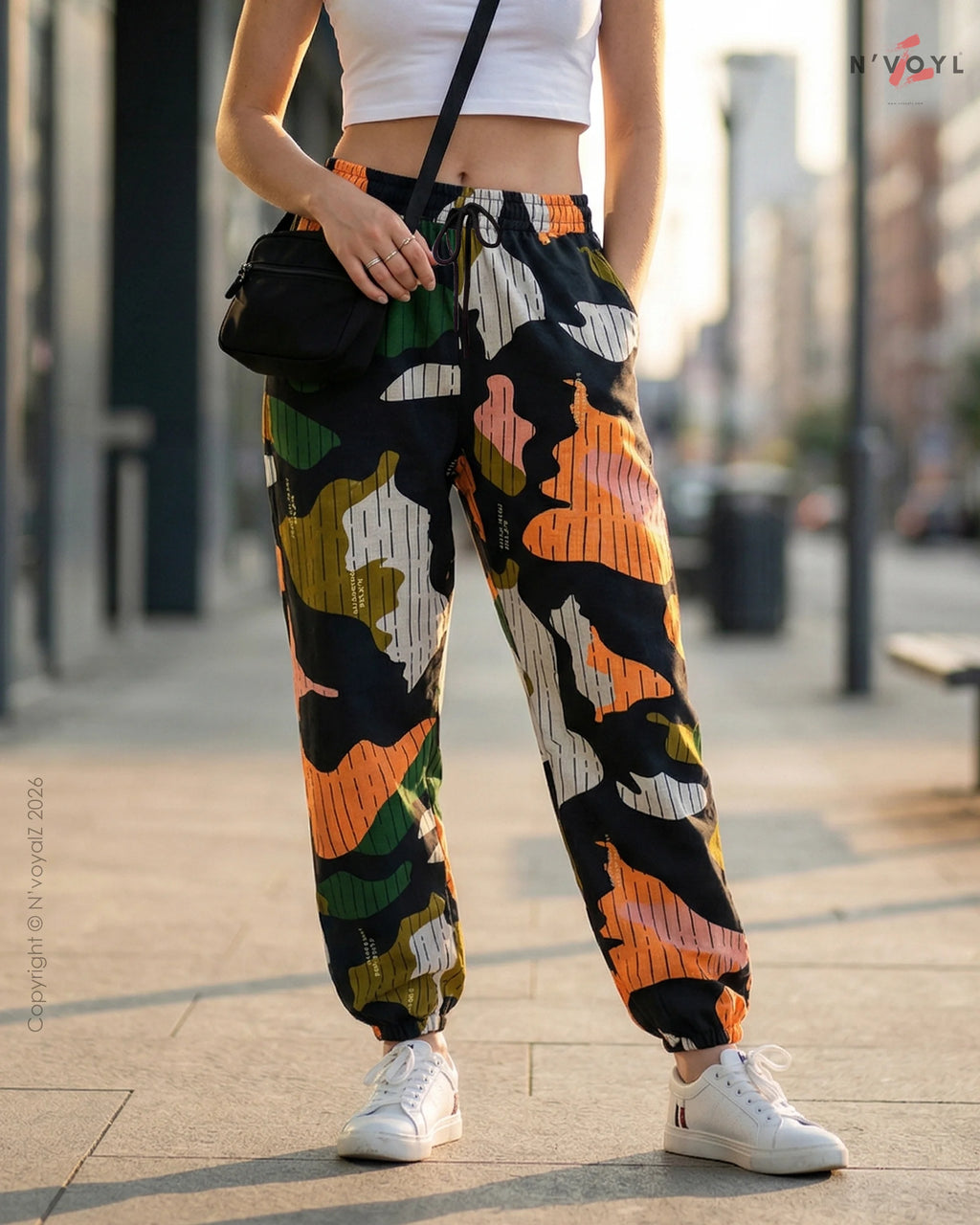 StreetBlend Camo Joggers