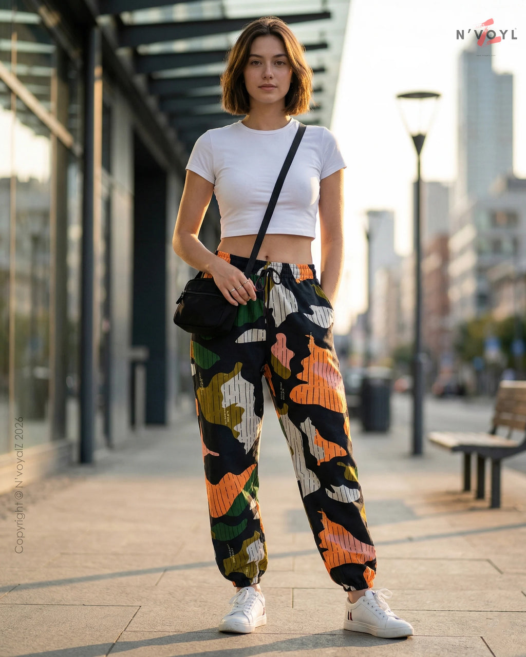 StreetBlend Camo Joggers