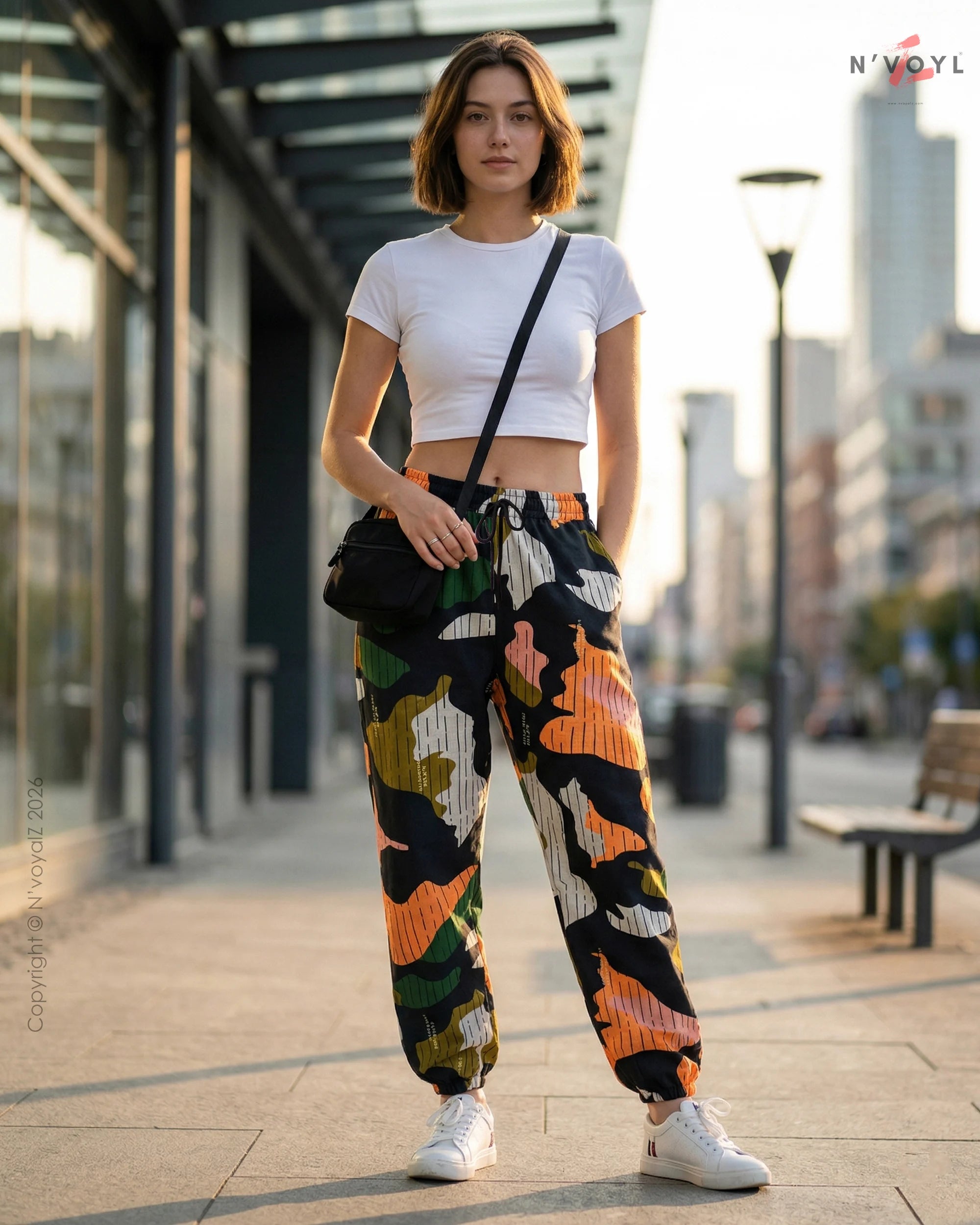 StreetBlend Camo Joggers