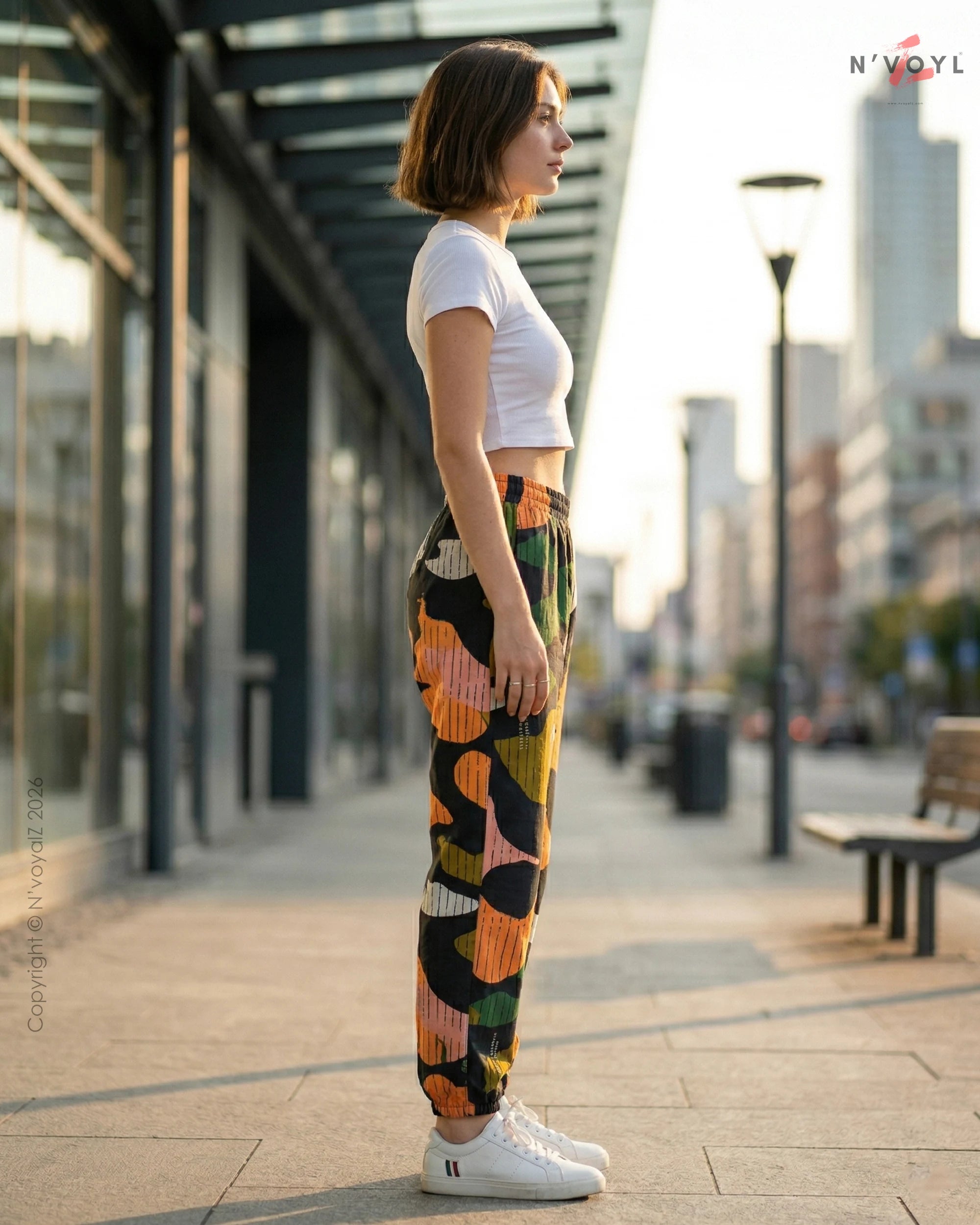 StreetBlend Camo Joggers