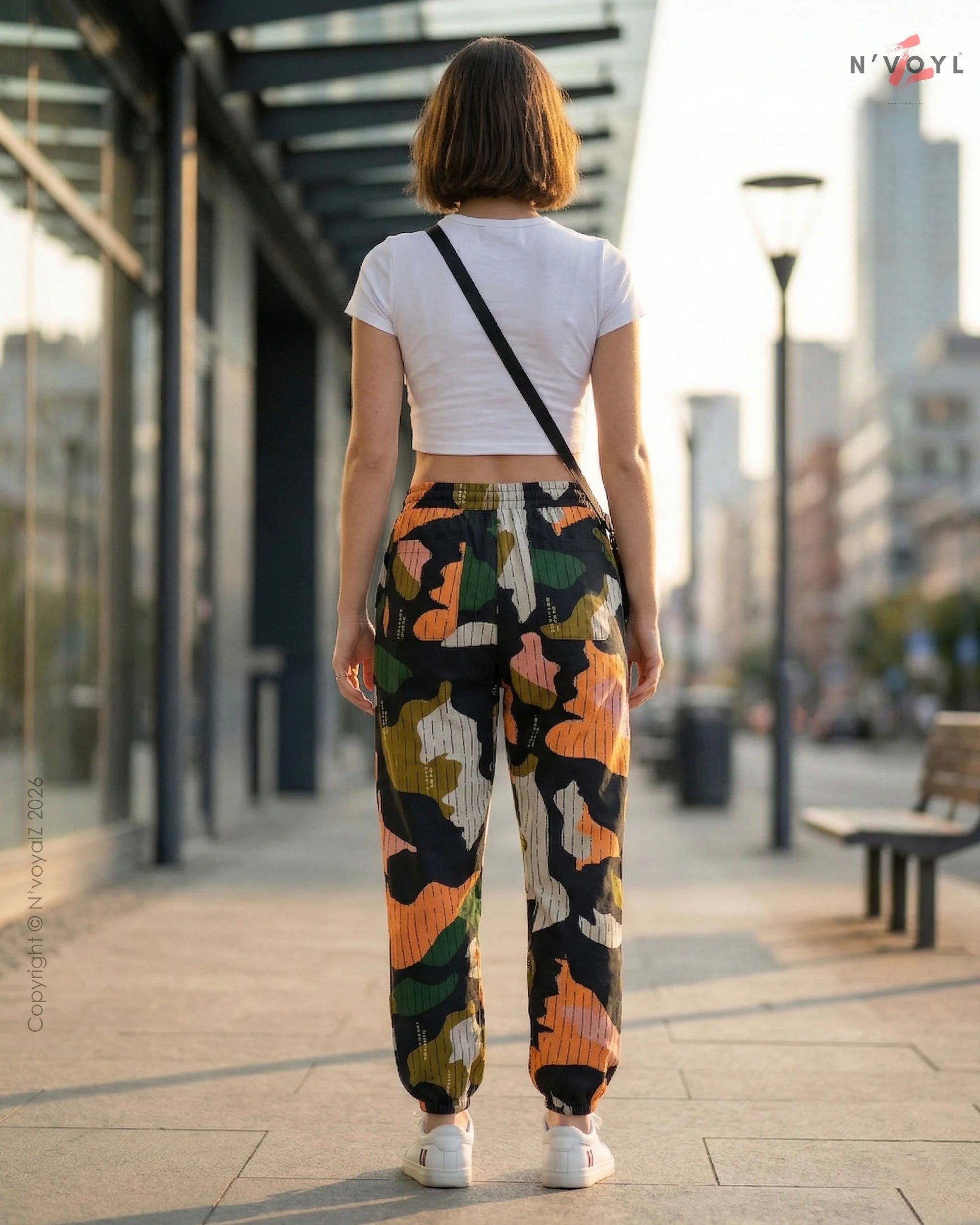 StreetBlend Camo Joggers