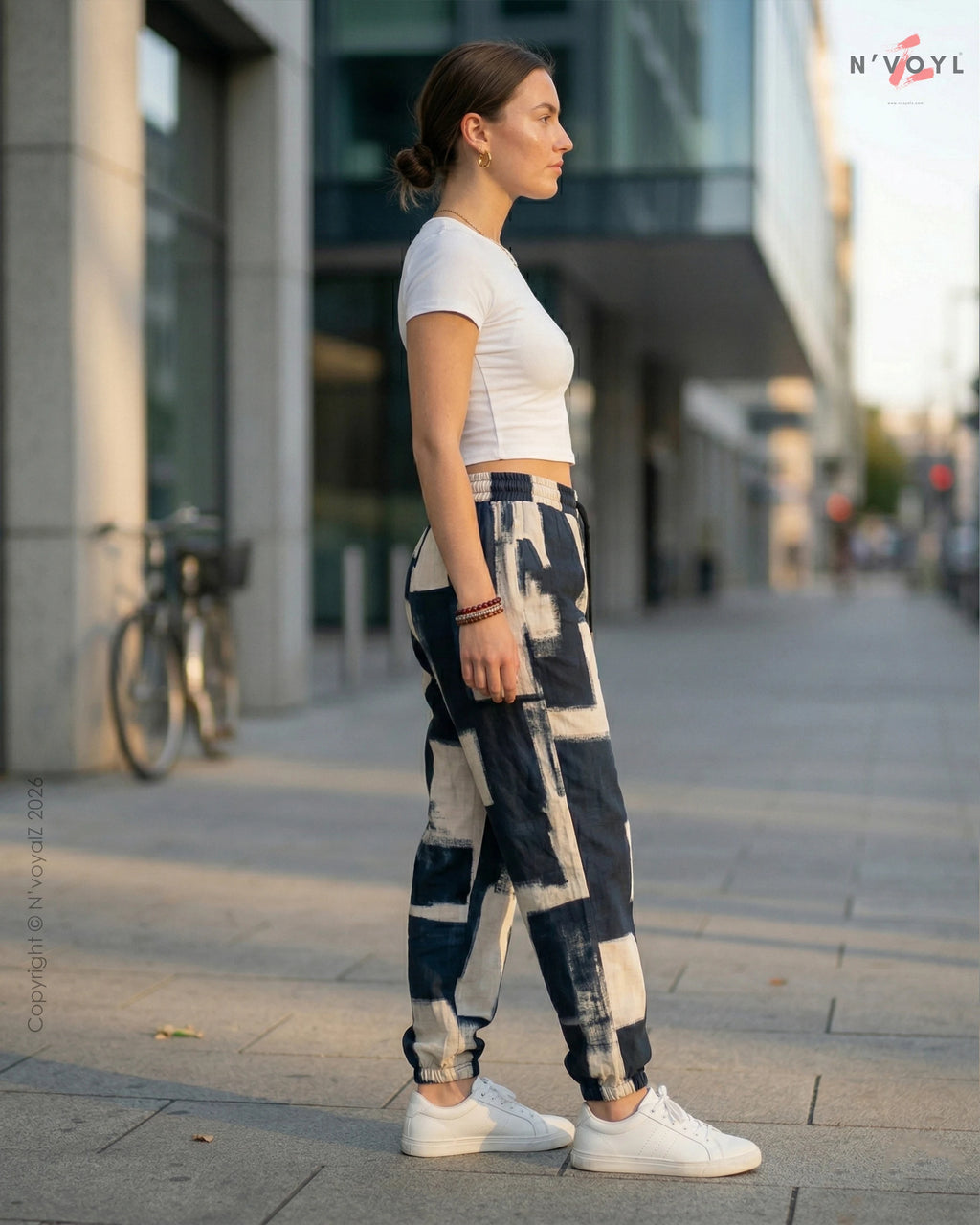 Urban Ink Block Joggers