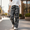 Midnight Bandana Straight-Fit Pants