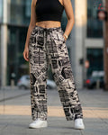 Travel Street Script Pants