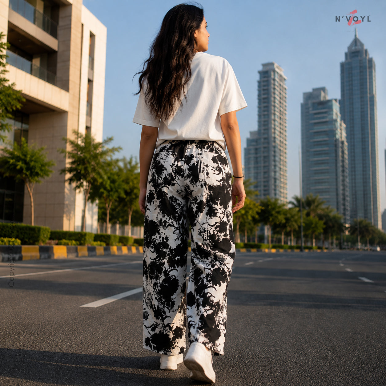 Midnight Bloom Pants