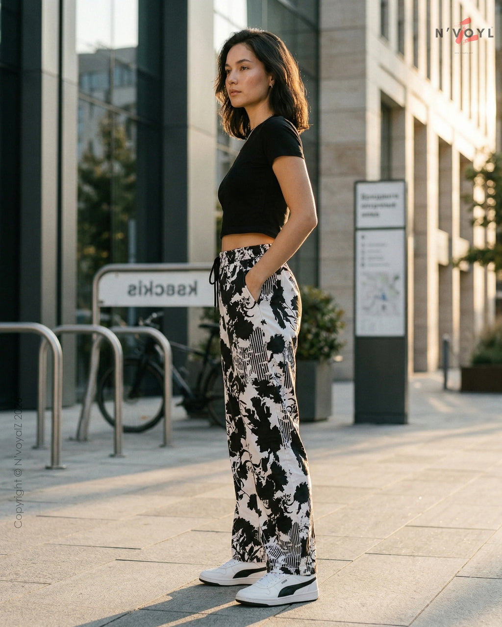 Midnight Bloom Pants