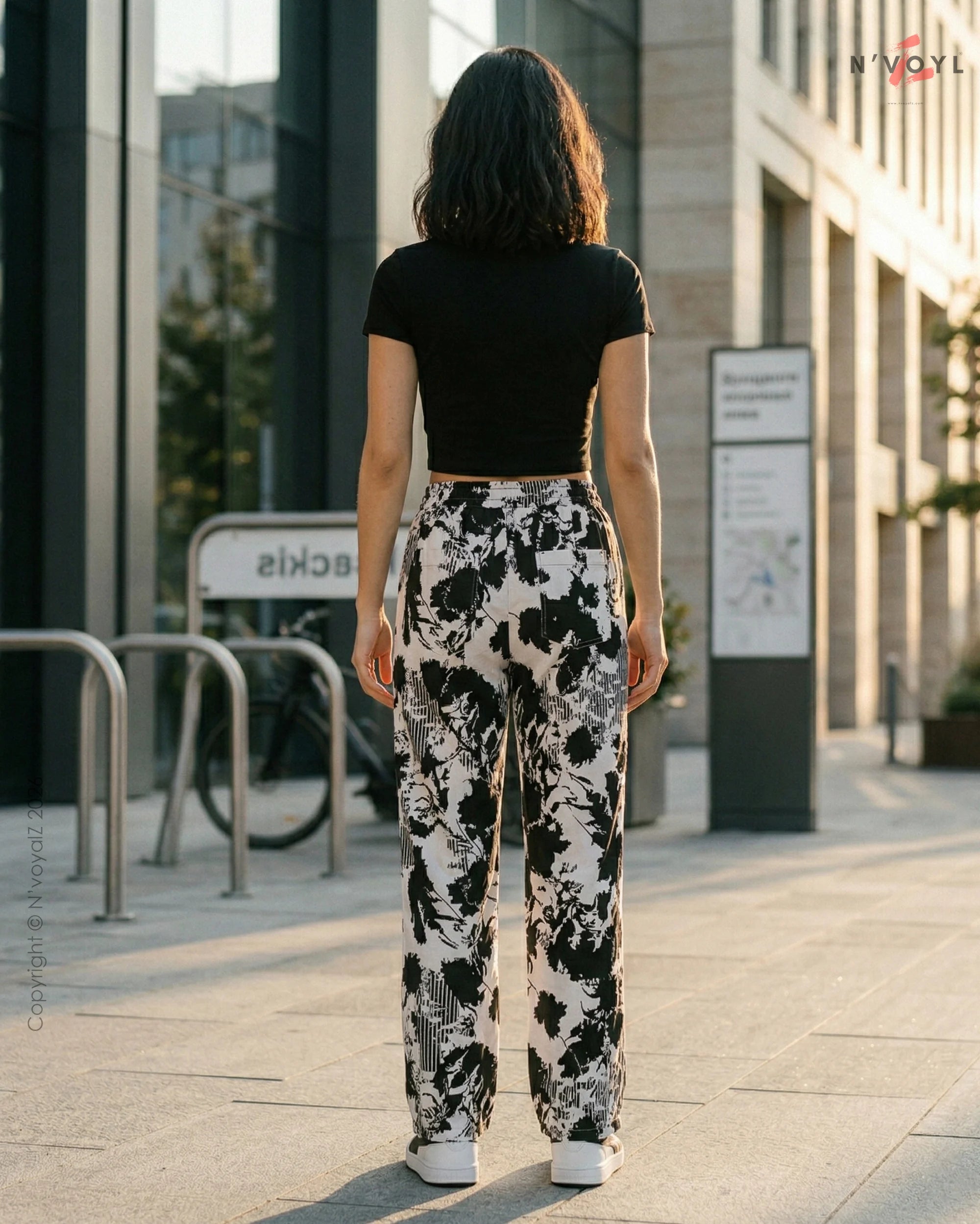 Midnight Bloom Pants