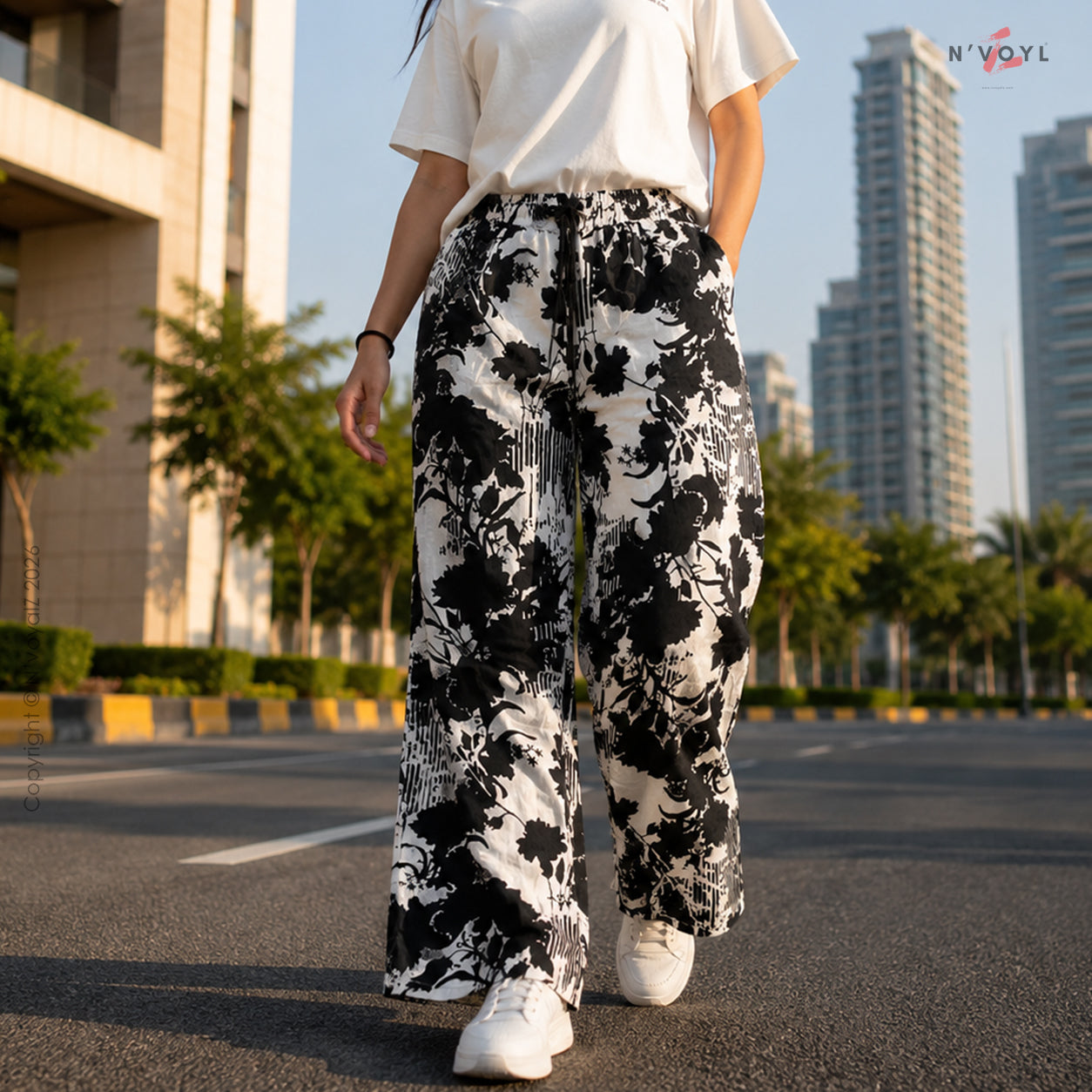 Midnight Bloom Pants