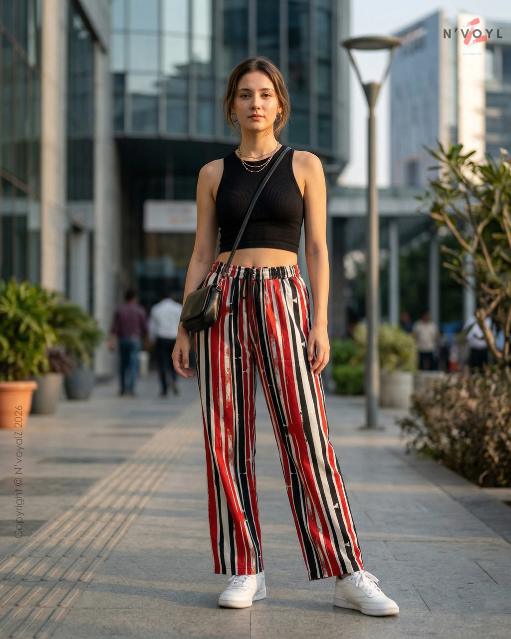 Red Riot Stripe Pants