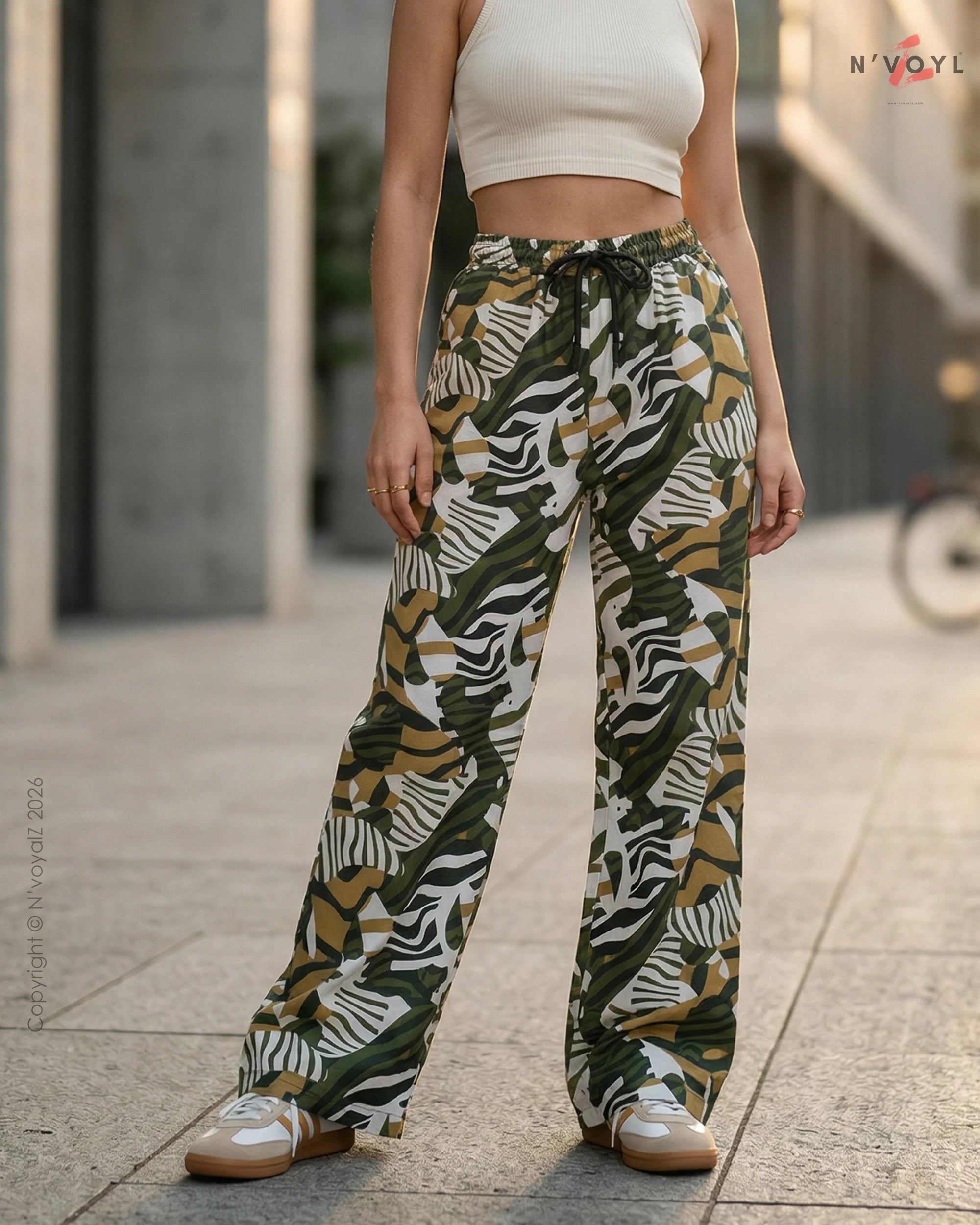 Tropic Camo Flow Pants