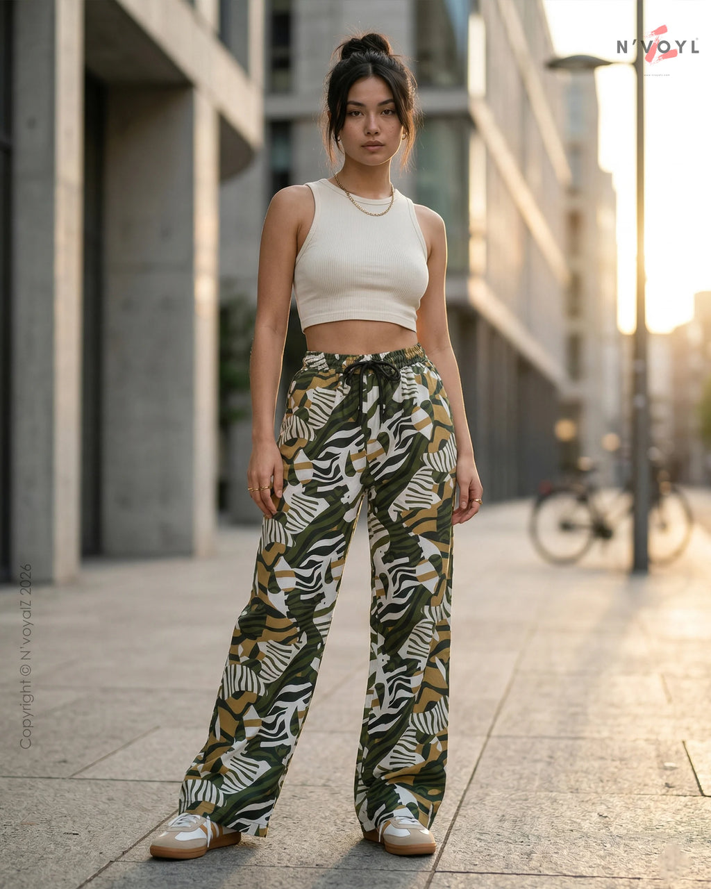 Tropic Camo Flow Pants