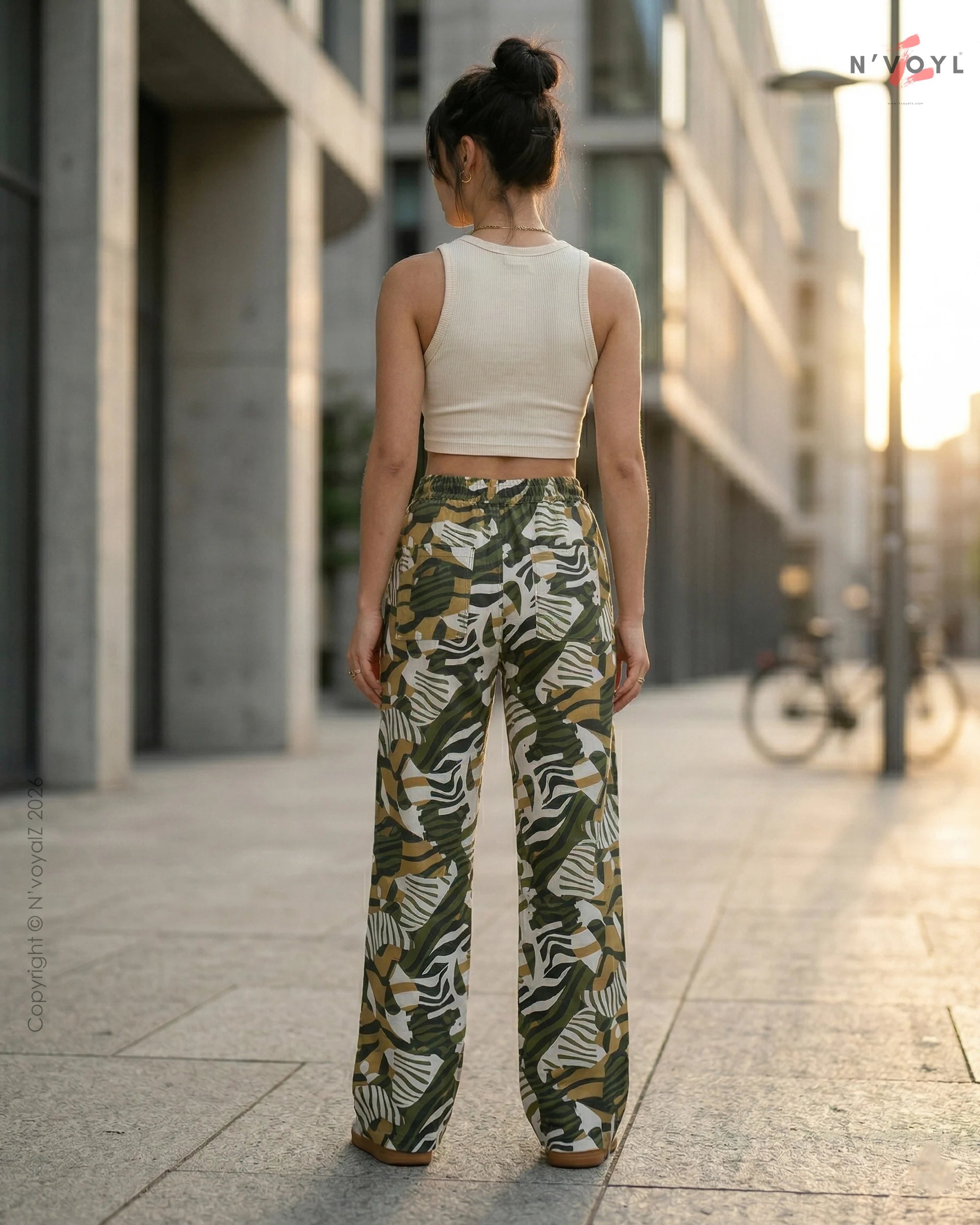 Tropic Camo Flow Pants