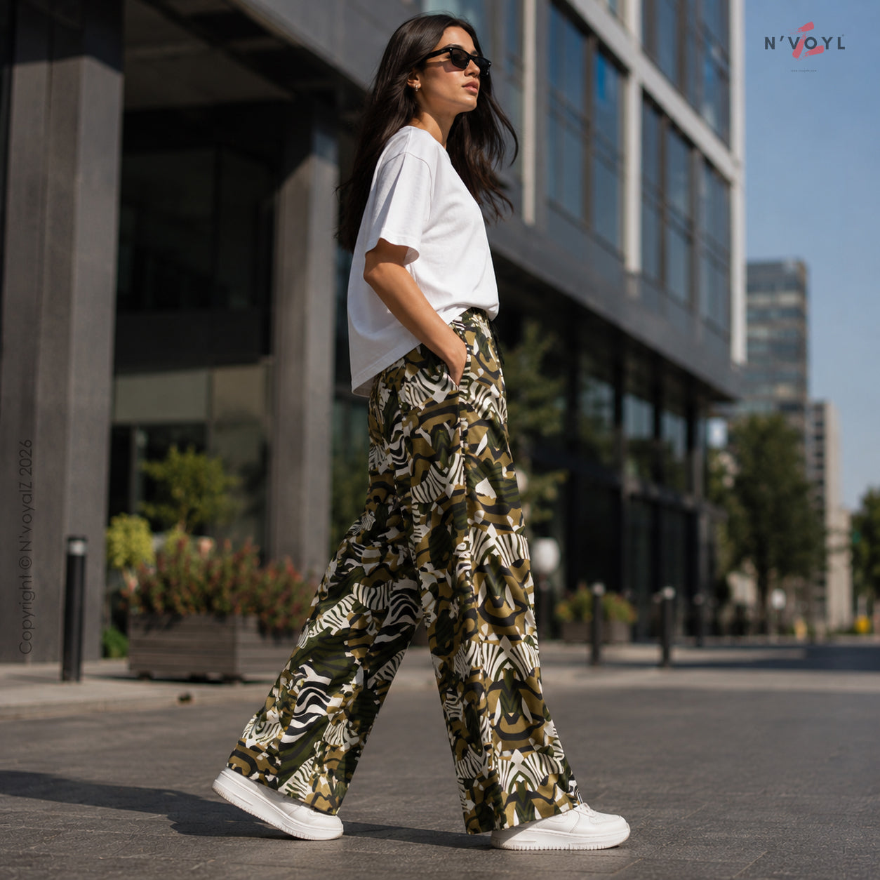 Tropic Camo Flow Pants