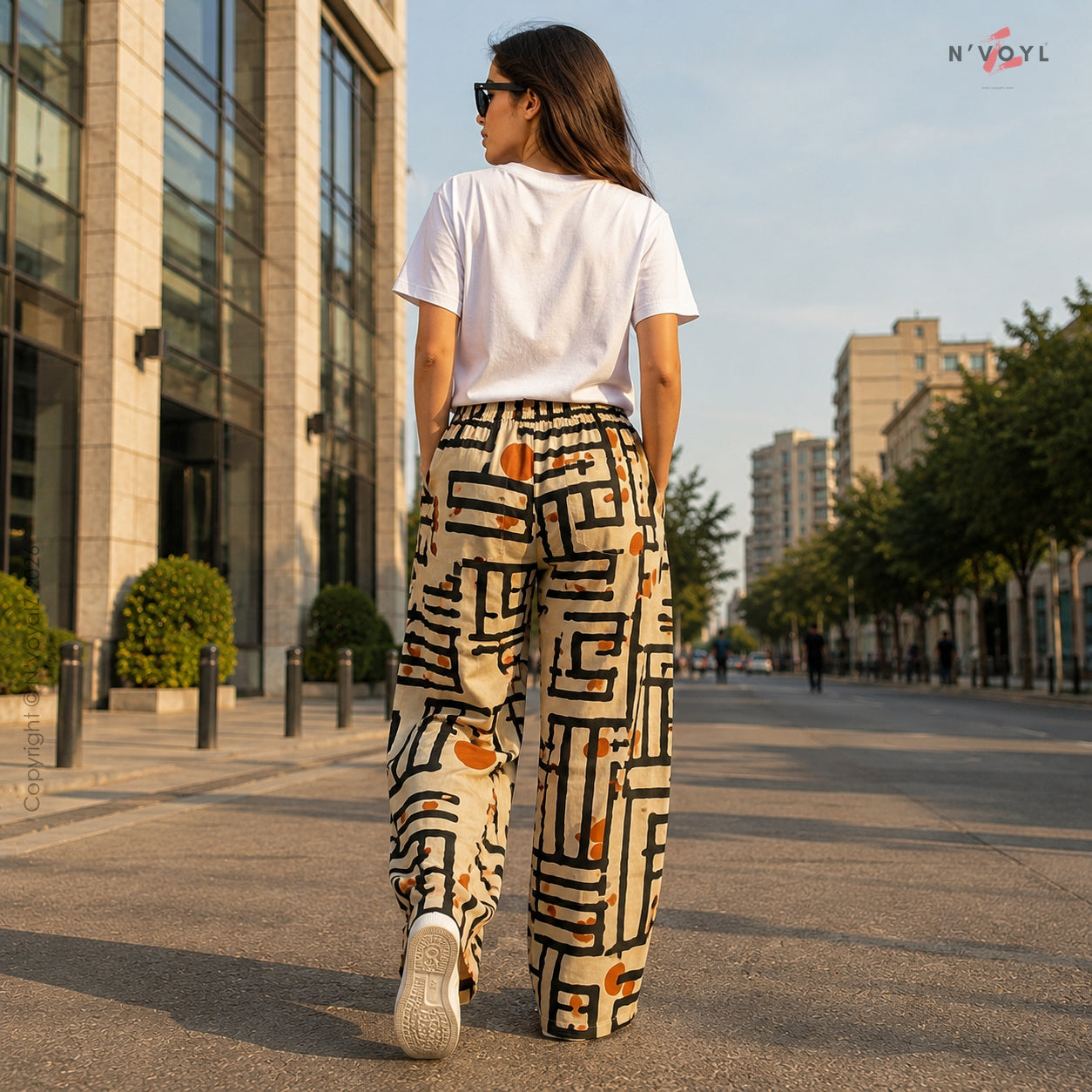 Line Art Flow Pants