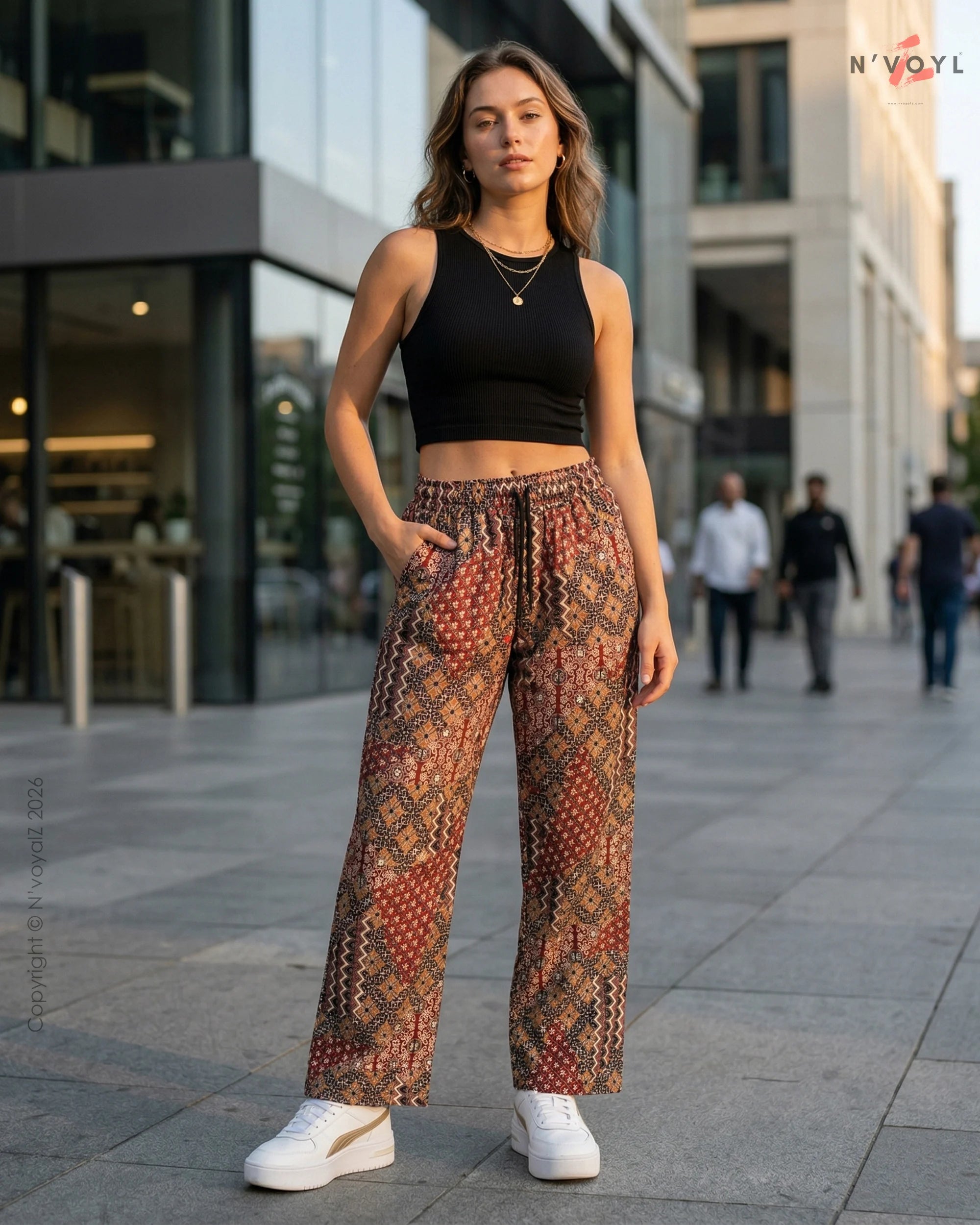 Desert Mosaic Flow Pants