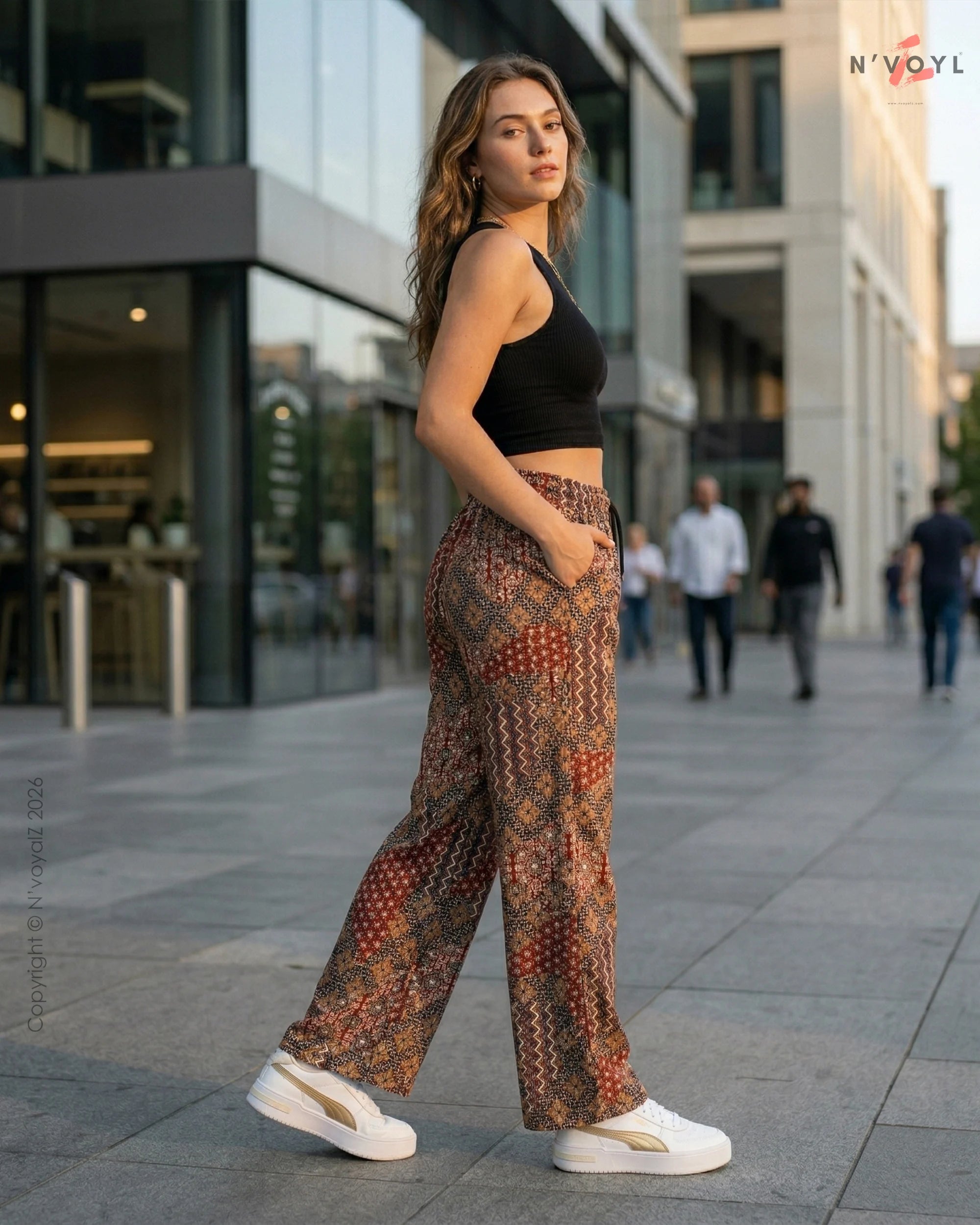 Desert Mosaic Flow Pants