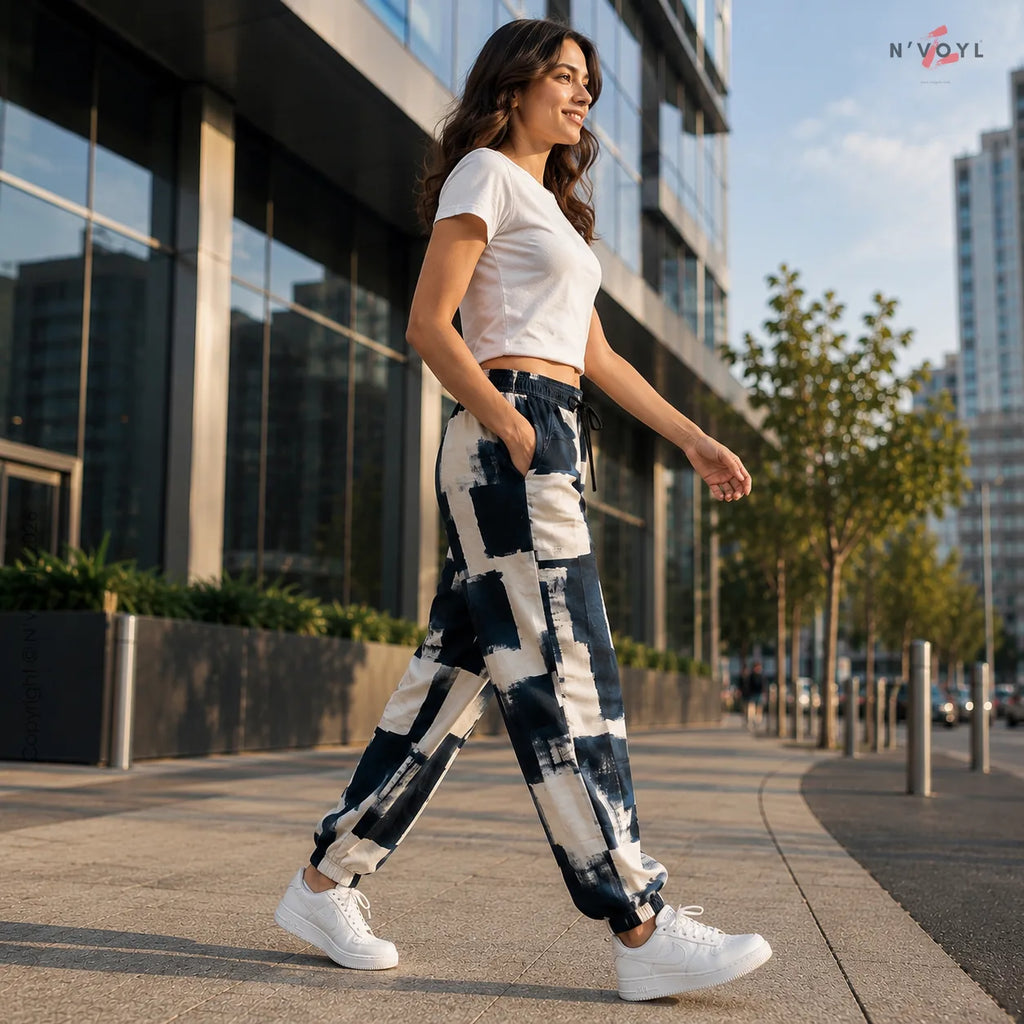 Urban Ink Block Joggers