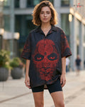 Inferno Mask Oversized Shirt