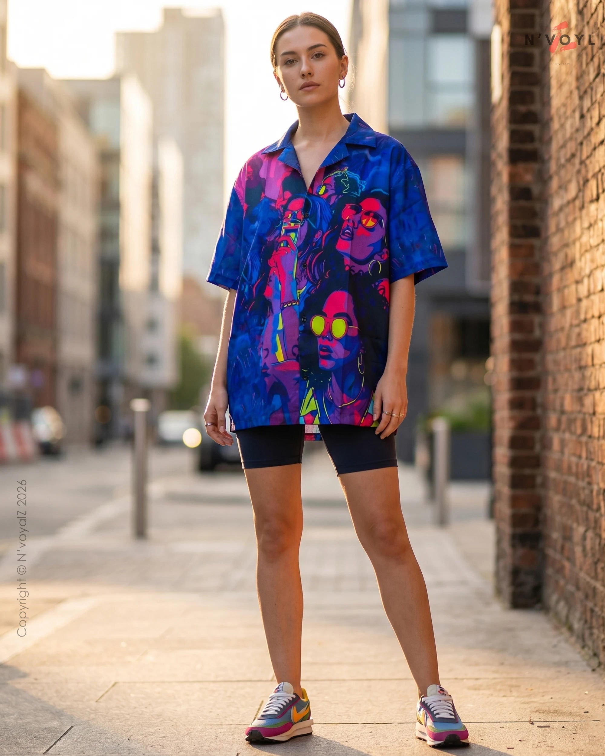 Neon Muse Oversized Shirt