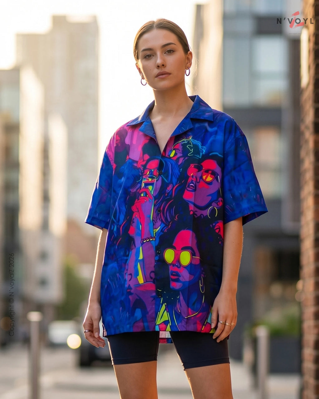 Neon Muse Oversized Shirt