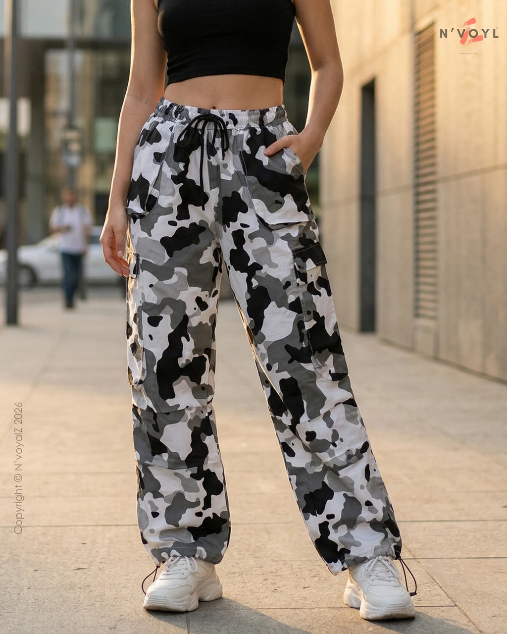 Urban Shadow Camo Cargo Pants
