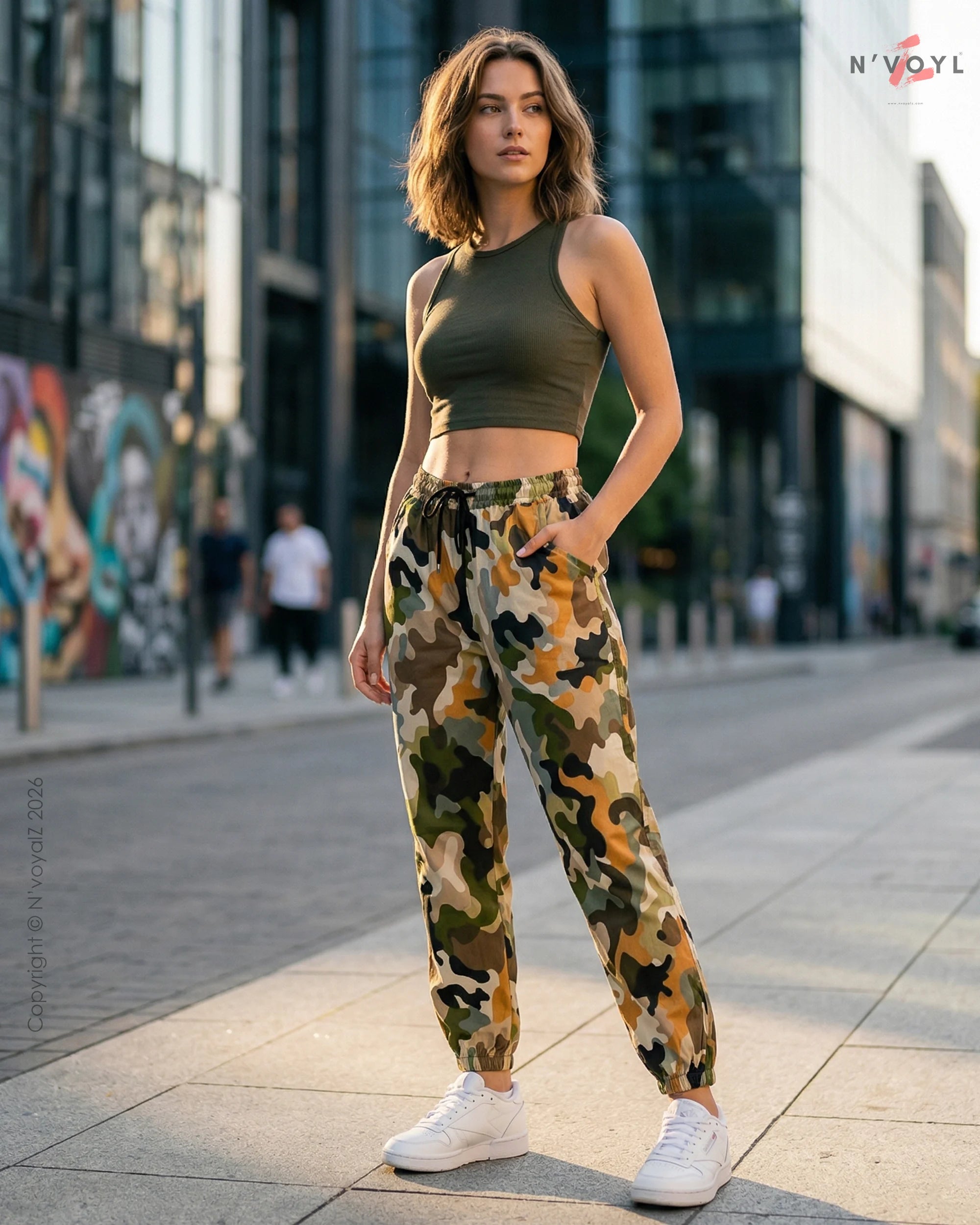Street Camo Vibe Jogger Pants