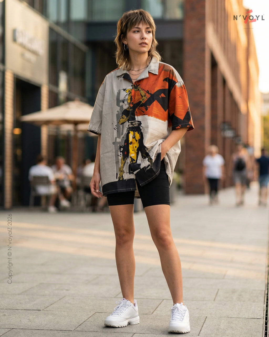 Urban Musician Oversized Shirt
