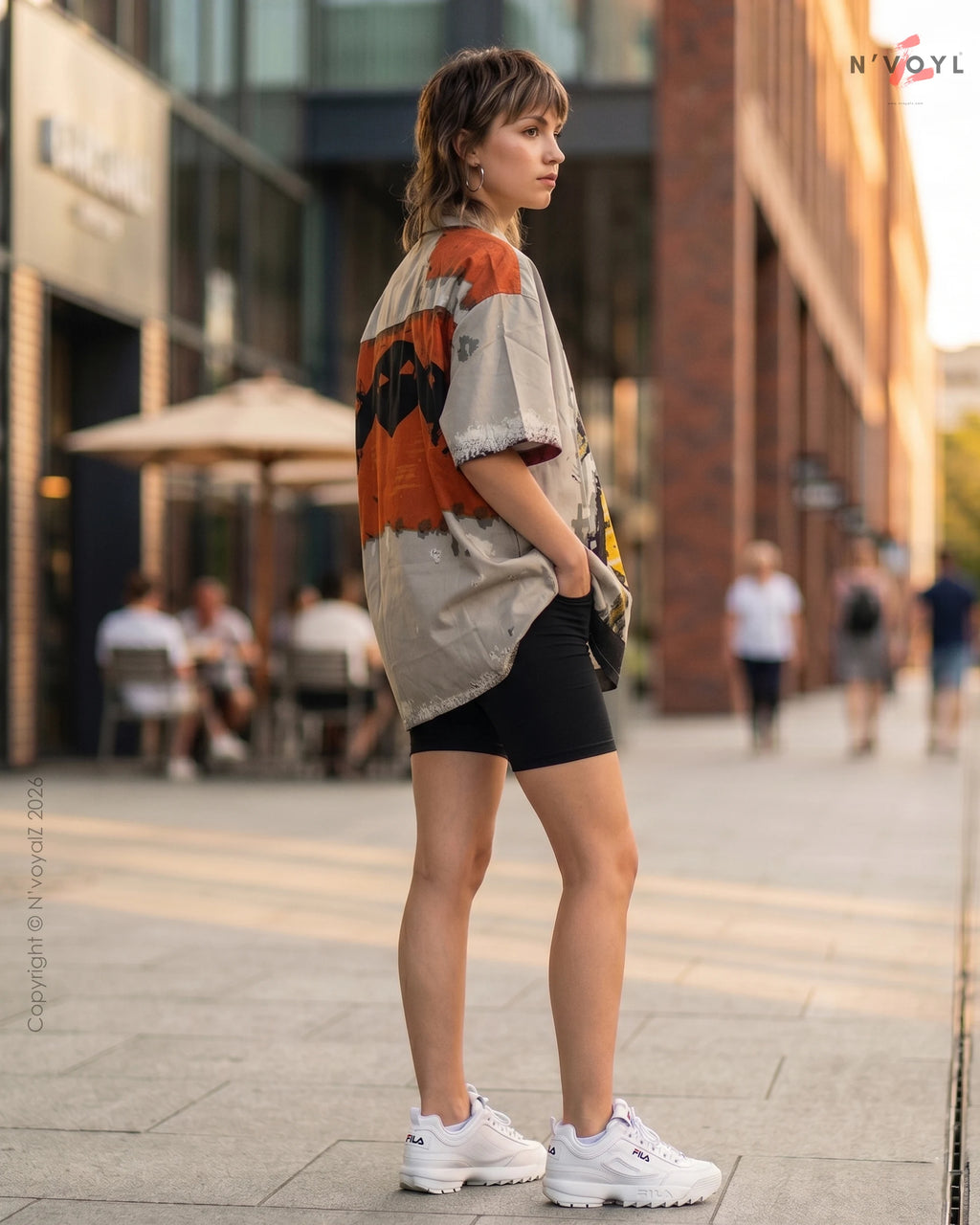 Urban Musician Oversized Shirt