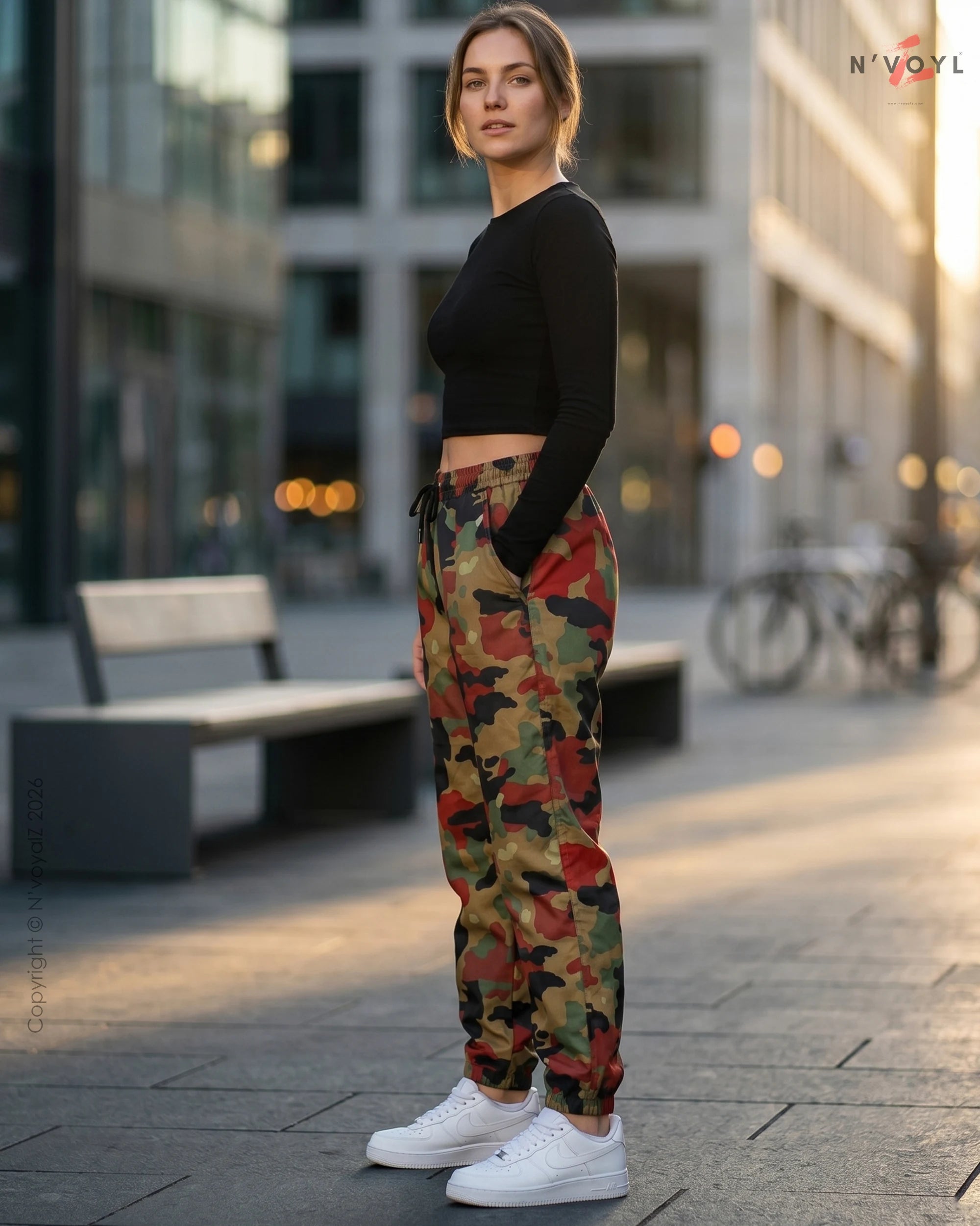 Urban Rebel Camo Joggers