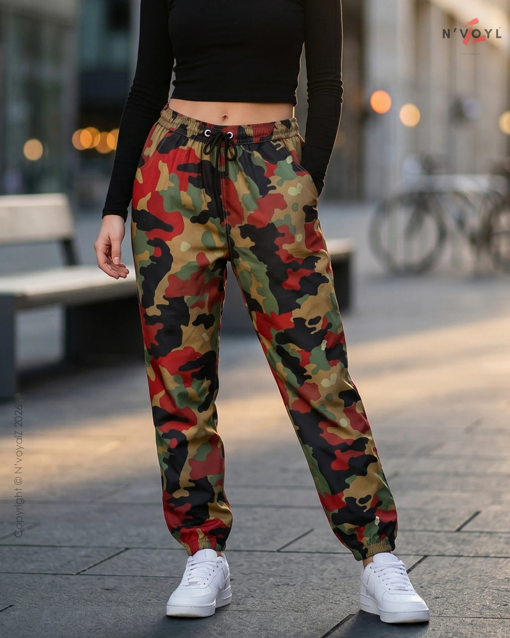 Urban Rebel Camo Joggers