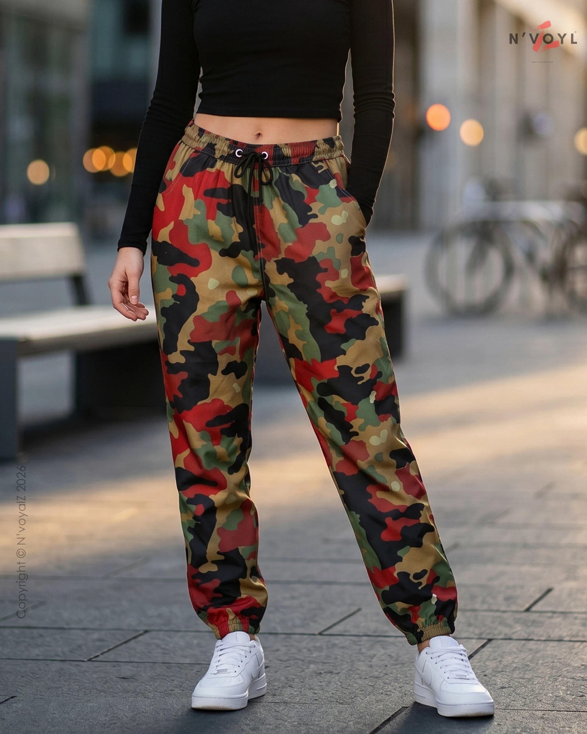 Urban Rebel Camo Joggers