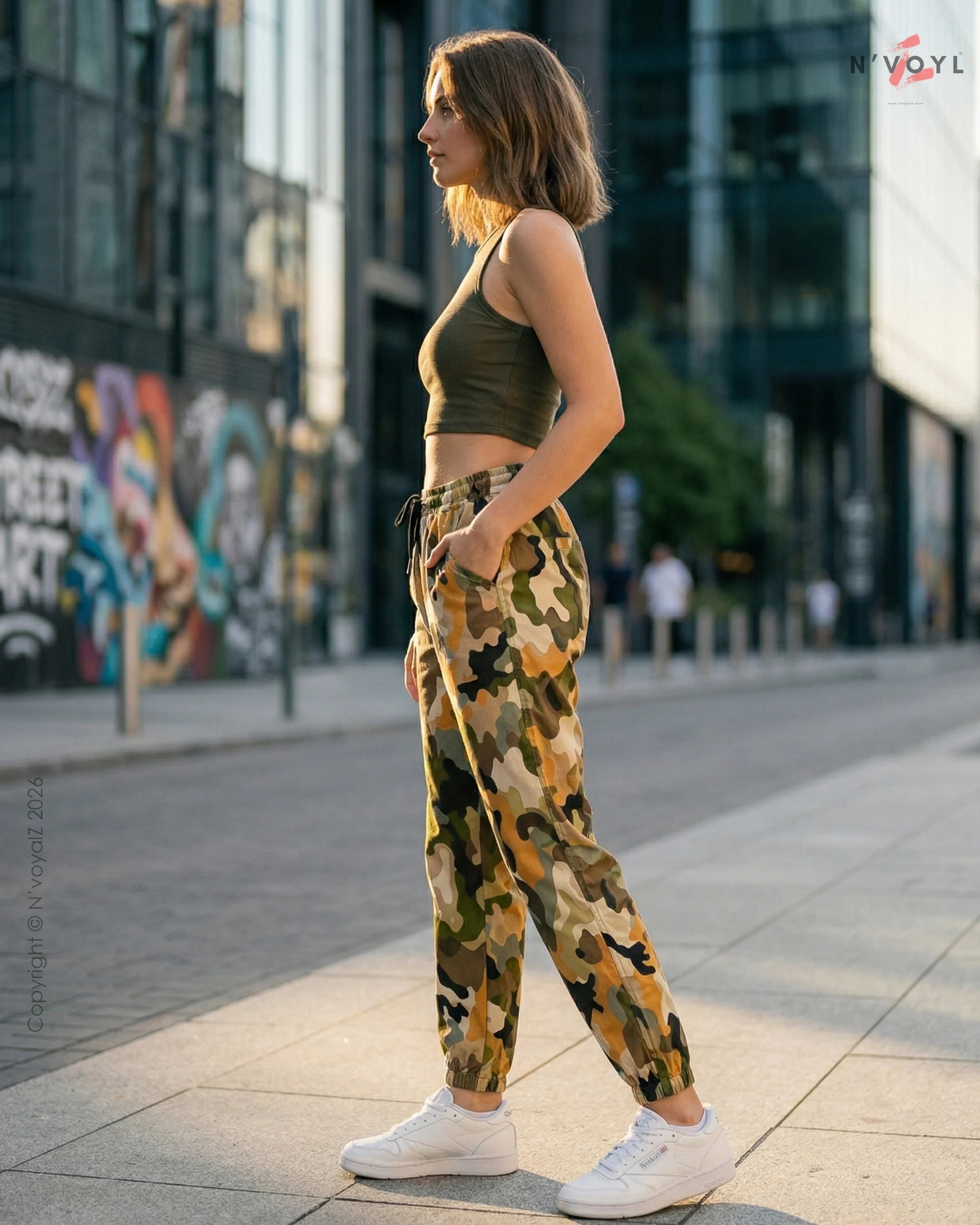 Street Camo Vibe Jogger Pants