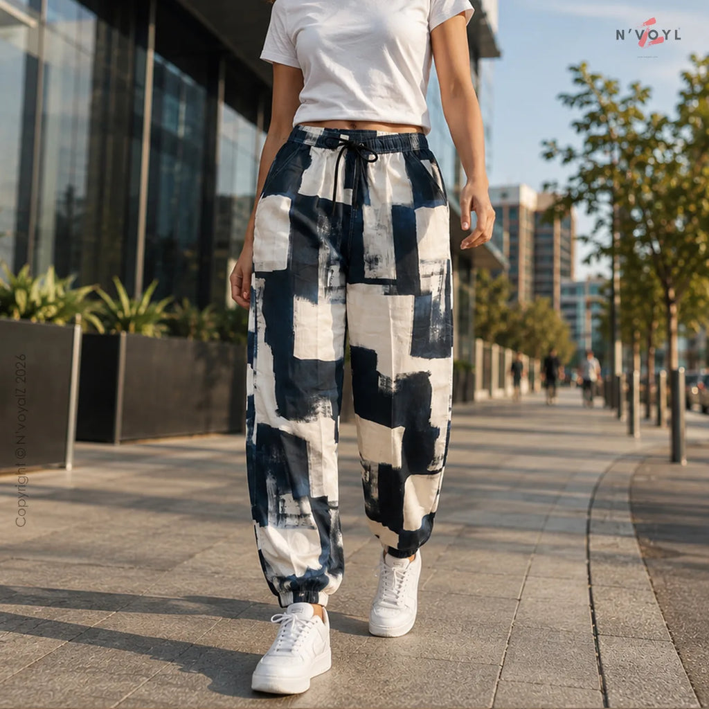 Urban Ink Block Joggers