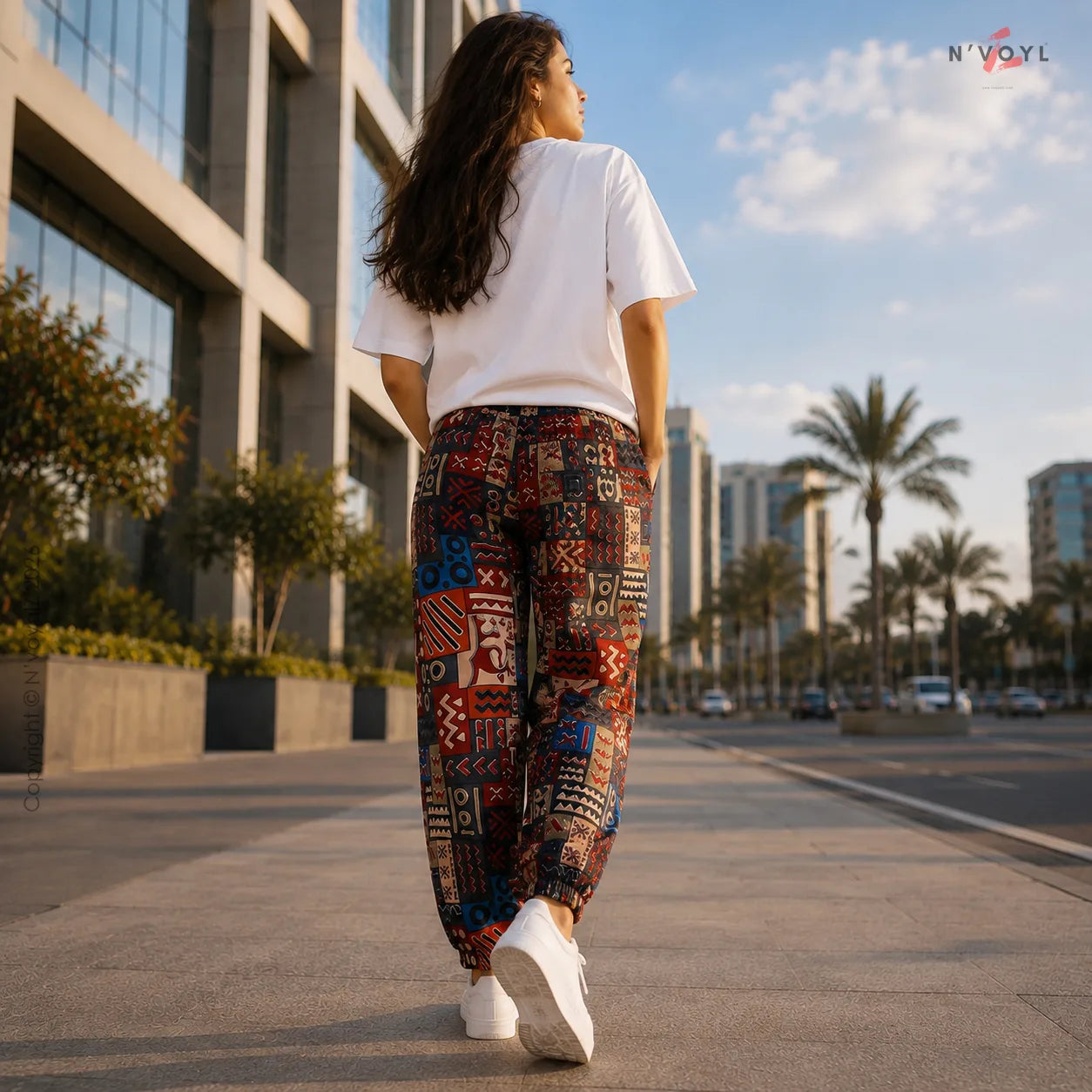 Urban Tribe Printed Joggers