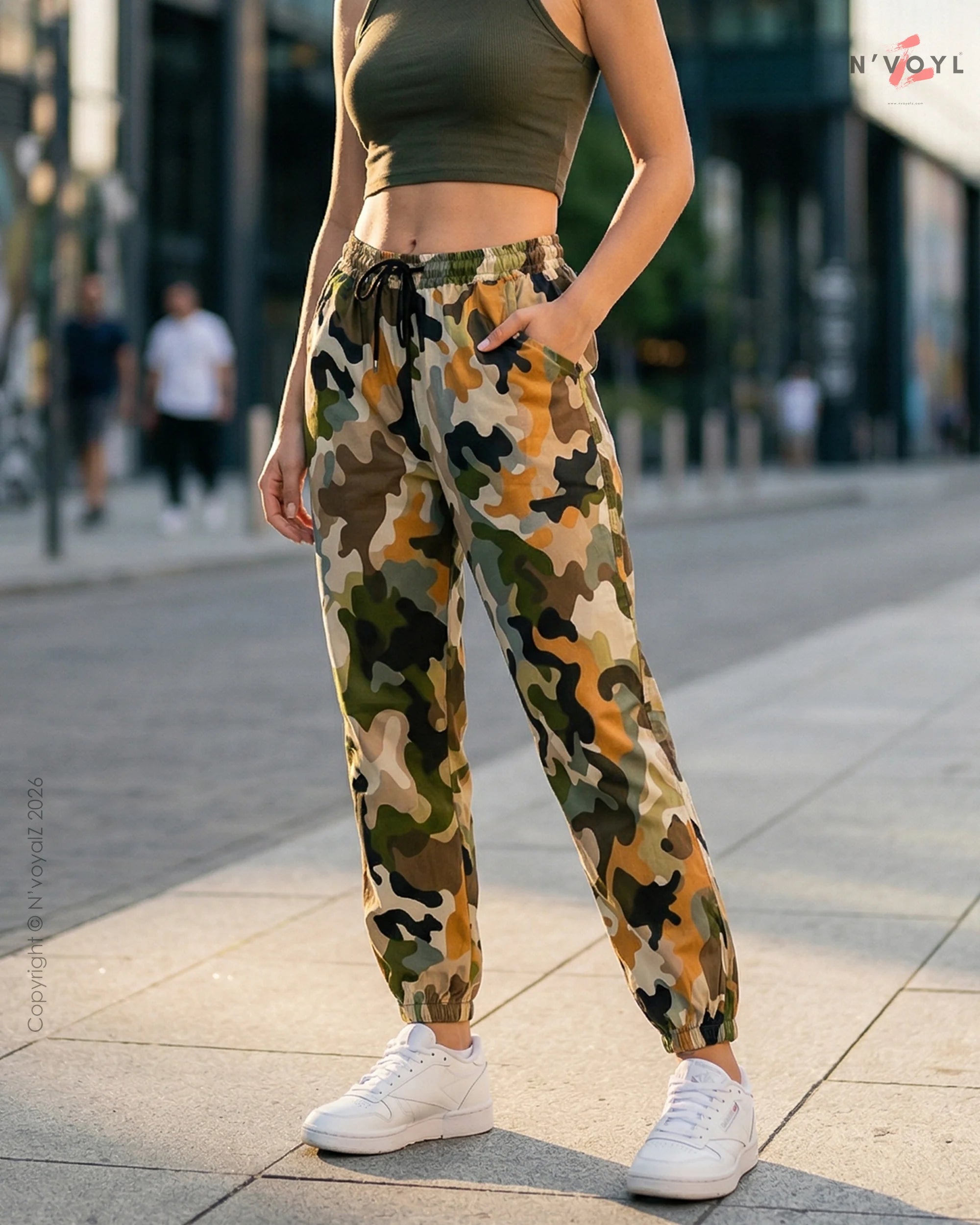 Street Camo Vibe Jogger Pants