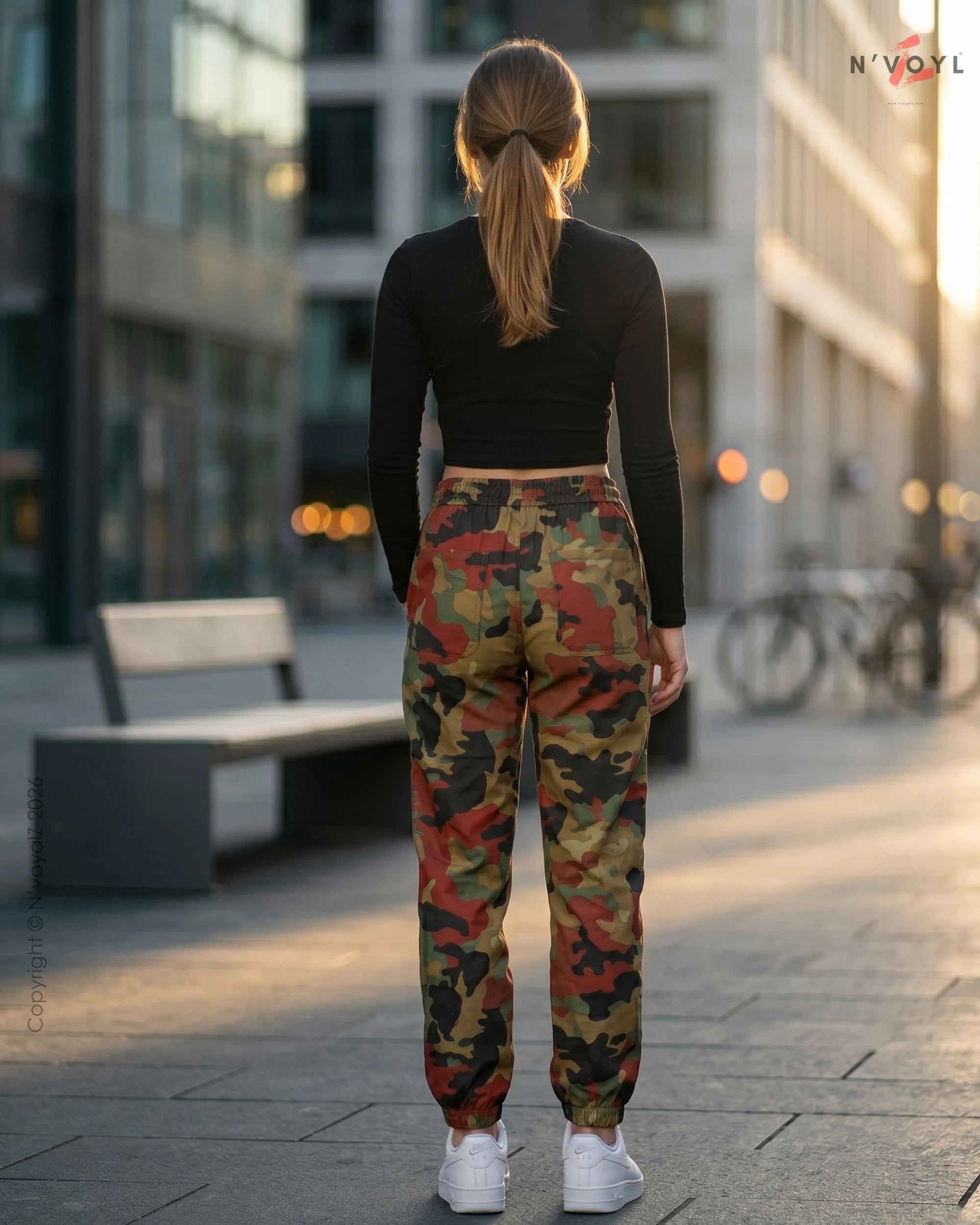 Urban Rebel Camo Joggers