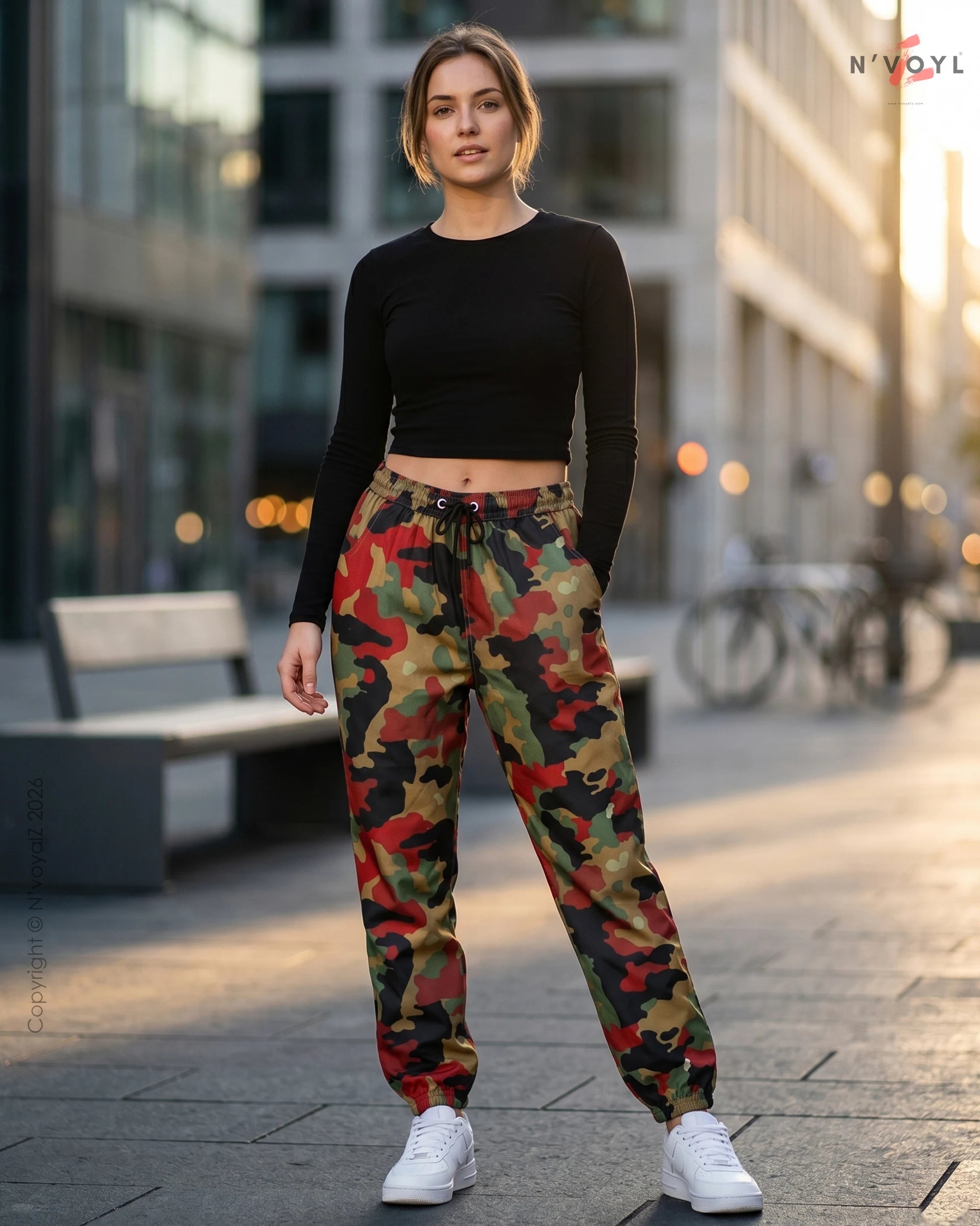 Urban Rebel Camo Joggers